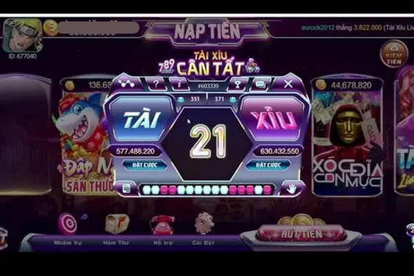 Hướng dẫn nạp tiền 789Club