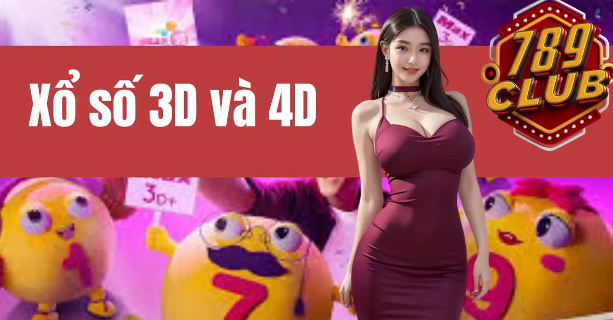 Xổ số 3D và 4D